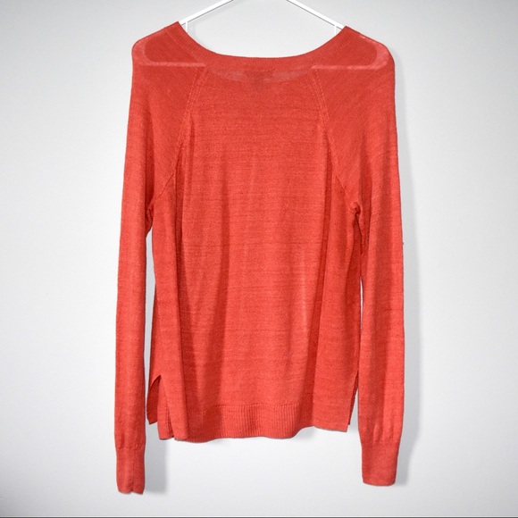 Jcrew Orange Sweater - S - Picture 3 of 4